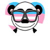 Transgender Transsexual Panda Gift