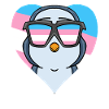 Transgender Transsexual Penguin Gift