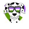 Genderqueer Chien Lgbt Dalmatien