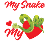 Serpent Serpent Saint-Valentin Mon