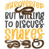 Snake Serpent Introverted But