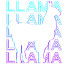 Lama Alpaga Rétro
