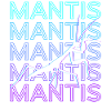 Mantis Praying Mantis Retro