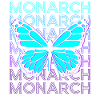 Monarch Butterfly Retro