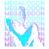 Megalodon Requin Rétro
