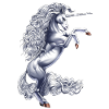 Mythisches magisches Einhorn