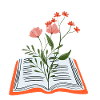Flowers Growing From Book