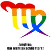 Sternzeichen Jungfrau Pride Design