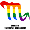 Sternzeichen Skorpion Pride Design