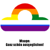 Sternzeichen Waage Pride Design