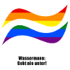 Sternzeichen Wassermann Pride Design