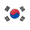 South Korea Flaggenherz