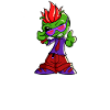 Sunglasses and tie - Cool Alien