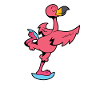 Flamingo skates - figure skating