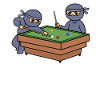 Pool Ninja Billiards Gift