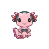 Gaming Axolotl - Computer Spiele Videospiele -