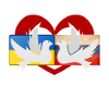 Ukraine Russia Doves of Peace