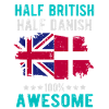 Moitié britannique moitié danois
