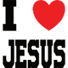 I Love Jesus Heart
