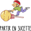 partir en sucette