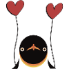 Pinguin Südpol Liebe