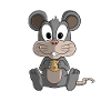 Cute Cartoon Mouse