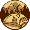 Mountains Forest Camper outside