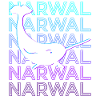 Narwal Narwhal Rétro