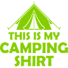 Wilderness Camping Tent Shirt