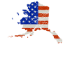 Alaska-staats-us-flaggen-geschenk