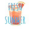FRESH SUMMER COCKTAIL ROSE