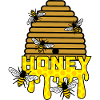 Bee honey hive