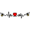 Cardio love for bees