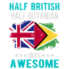 Half British Half Guyanese