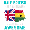 Moitié britannique moitié ghanese