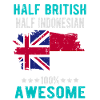 Half British Half Indonesian