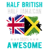 Half British Half Jamaican