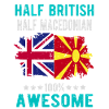 Moitié britannique moitié macédonien
