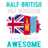 Half British Half Mongol