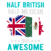 Moitié britannique moitié mexicain