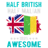 Moitié britannique moitié maliens