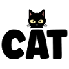 Cute Cat Motif Kitten Hangover