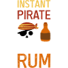 Pirate Rum Skull Gift Dicton