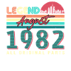 40e anniversaire août 1982