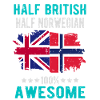 Moitié britannique moitié norvégienne