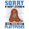 Schnabeltier Geschenkidee Platypus