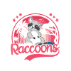 Waschbär Mädchen Raccoon Girl