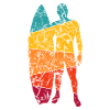 Retro Surfdesign - Surfeur