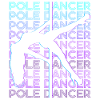Pole Dancer Pole Dance Retro