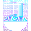 Ramen Noodles Retro